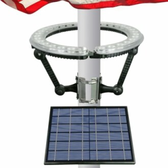 Flagpole Solar Light 4640 Lumen